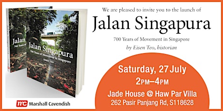 Book Launch of Jalan Singapura primary image