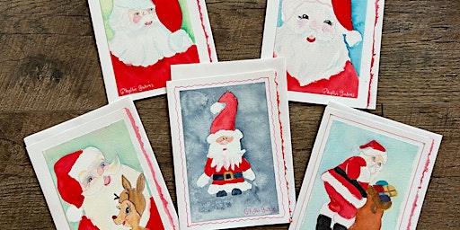 Immagine principale di Watercolor Holiday Cards with Phyllis Gubins 