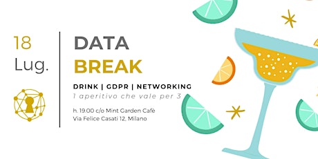 DATA BREAK - Drink, Gdpr, Networking