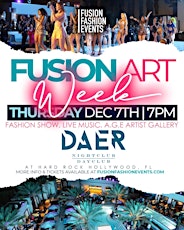 Fusion Art Week at Daer primary image