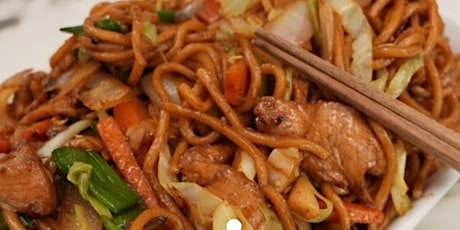 Vietnamese cooking - lemongrass chicken egg noodle stir fry - booked out