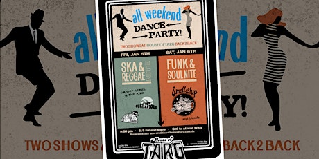 ALL WKND DANCE PARTY: Ska & Reggae Nite + Funk & Soul Nite primary image
