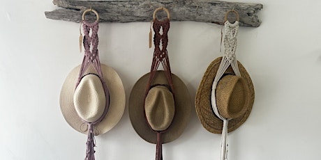 Macrame Hat Hanger Workshop - Gold Coast
