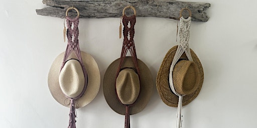 Primaire afbeelding van Macrame Hat Hanger Workshop - Gold Coast