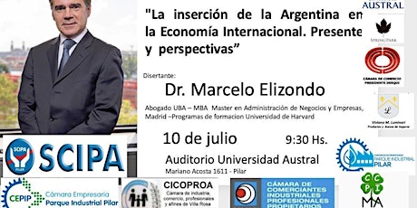 Imagen principal de CONFERENCIA "INSERCION DE ARGENTINA EN LA ECONOMIA INTERNACIONAL" 