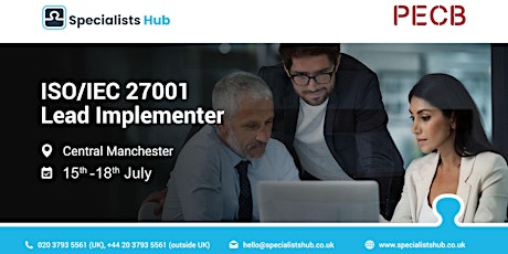 ISO 27001 Lead Implementer Training Course primary image