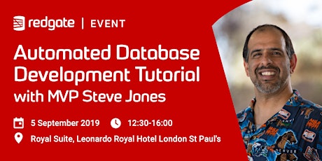 Automated Database Development Tutorial with MVP Steve Jones primary image