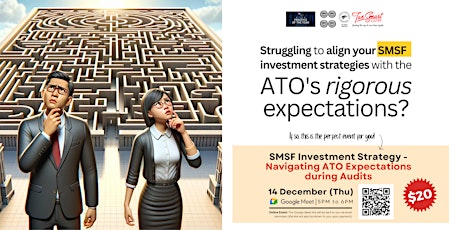 Image principale de SMSF Investment Strategy - Navigating ATO Expectations during Audits