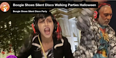 Imagen principal de Boogie Shoes Walking Silent Disco Halloween Party 2024