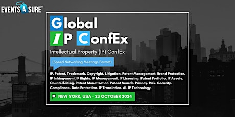 Global IP ConfEx, NYC, USA, 23 October 2024 primary image