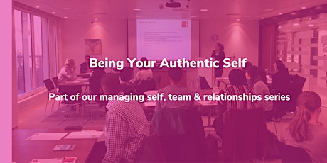 Being Your Authentic Self primary image