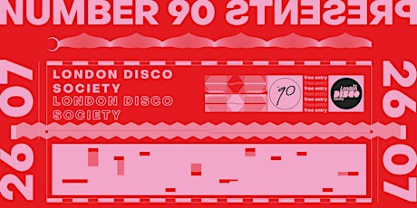 Number 90 Presents London Disco Society primary image