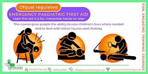 Primaire afbeelding van QA Level 3 Award in Emergency Paediatric First Aid (RQF)