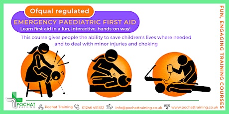 QA Level 3 Award in Emergency Paediatric First Aid (RQF)