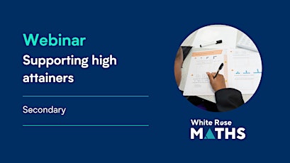 Maths: Supporting high attainers (Secondary) primary image