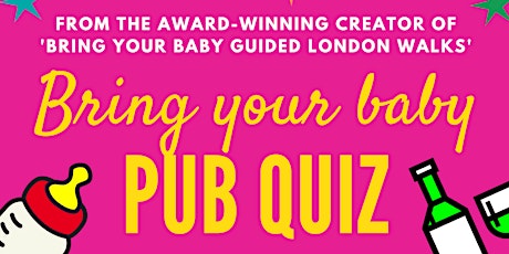 BRING YOUR BABY PUB QUIZ @ Alban's Well, ST ALBANS, HERTFORDSHIRE (AL1)