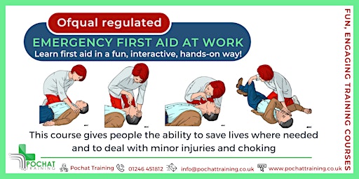 Imagem principal do evento QA Level 3 Award in Emergency First Aid at Work (RQF)