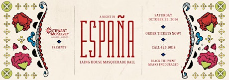 Laing House Masquerade Ball, A Night in España primary image