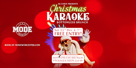 Christmas Karaoke Bottomless Brunch primary image