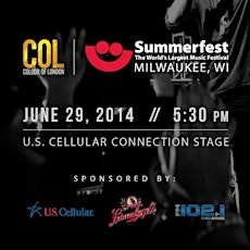Colour of London at Summerfest - U.S. Cellular Connection Stage primary image