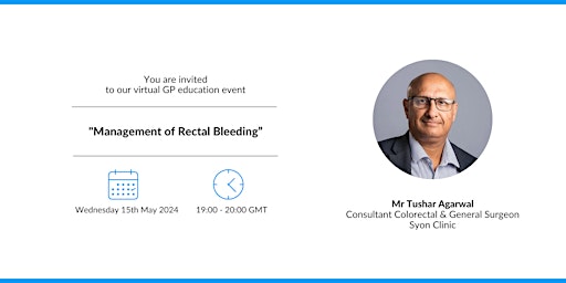 Primaire afbeelding van Management of Rectal Bleeding