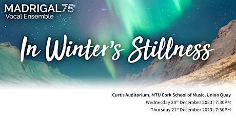 Madrigal 75 Concert Thursday, 21st December, 2023:  In Winter's Stillness primary image