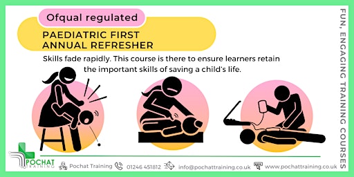 Image principale de Paediatric First Aid Annual Refresher (RQF)