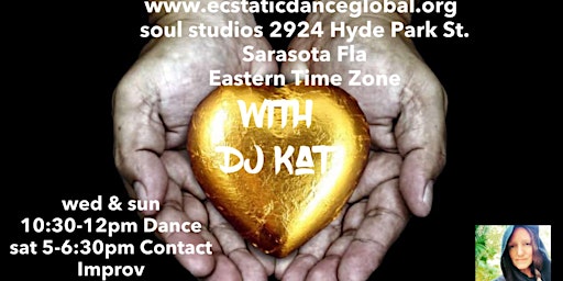 Imagem principal do evento Ecstatic Dance Sarasota Sunday jam