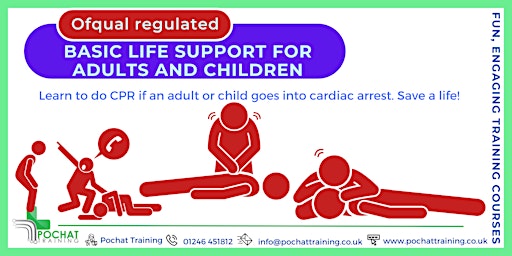 QA Level 2 Award in Basic Life Support for Adults and Children (RQF) primary image