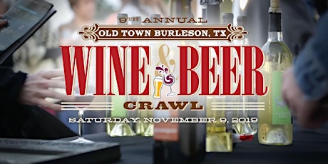 9th Annual Burleson Wine & Beer Crawl primary image