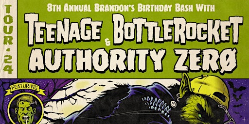 Immagine principale di Teenage Bottlerocket & Authority Zero w/ Shocktroopers and System Restore 