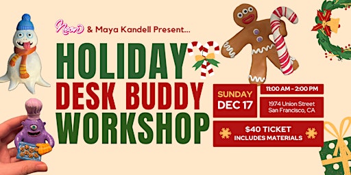 Holiday Desk Buddy Workshop primary image