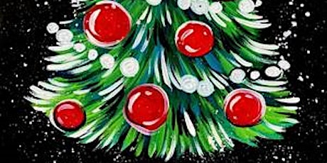 Online Painting  Christmas Tree,  All ages are welcome, Kids and Adults primary image