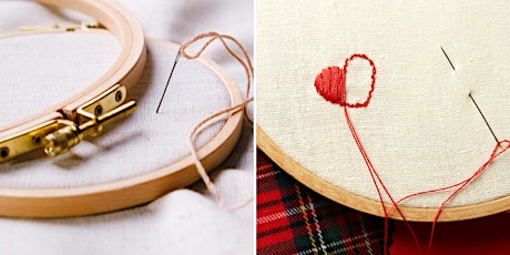 Qixi Chinese Valentine's Day Embroidery Handkerchief Workshop