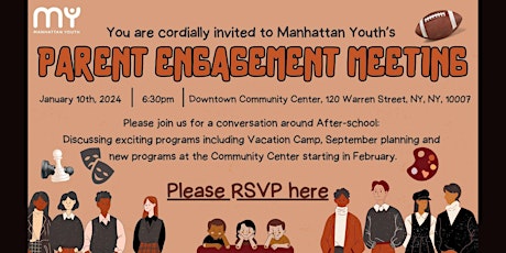 Manhattan Youth's Parent Engagement Meeting primary image