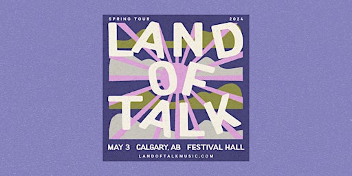 Imagem principal do evento Land of Talk
