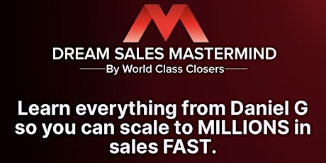 Dream Sales Mastermind primary image