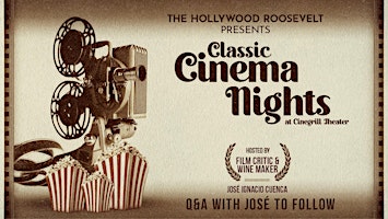 Classic Cinema Night at Cinegrill Theater primary image