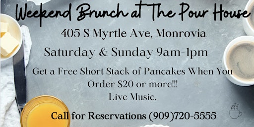 Brunch & Live Music at The Pour House primary image