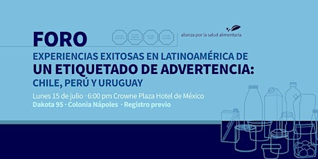 Primaire afbeelding van Experiencias exitosas en Latinoamérica de un etiquetado de advertencia: Chile, Perú y Uruguay