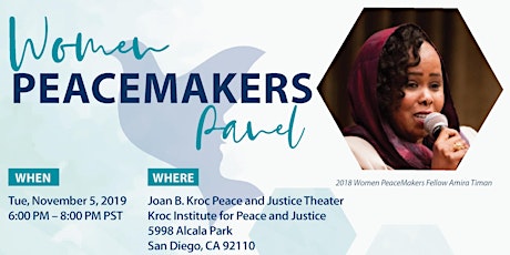 The 2019 Women Peacemakers Panel primary image
