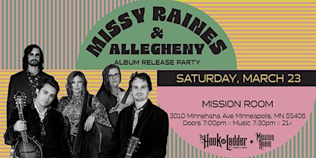 Missy Raines & Allegheny Album Release w/ The Lake Monsters primary image