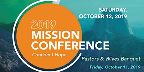 Pastors and Wives Banquet & GCA Annual Mission Conference 2019 primary image