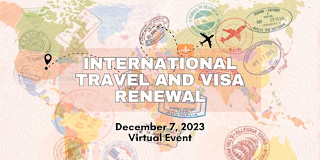 International Travel and Visa Renewal primary image