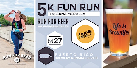 5k Beer Run x Taberna Medalla | 2024 PR Brewery Running Series