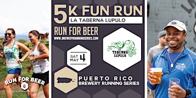Imagen principal de 5k Beer Run x  La Taberna Lúpulo | 2024 PR Brewery Running Series