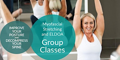 Monday 5.30pm Myofascial stretching and ELDOA Group classes  primary image