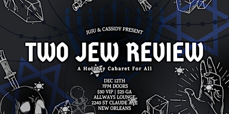 Juju & Cassidy's - TWO JEW REVIEW primary image