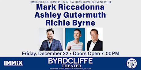 Evening of Comedy with Mark Riccadonna, Ashley Gutermuth, and Richie Byrne primary image