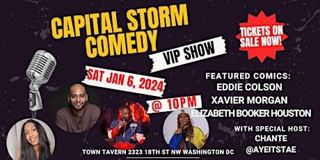 Capital Storm Comedy VIP Show primary image